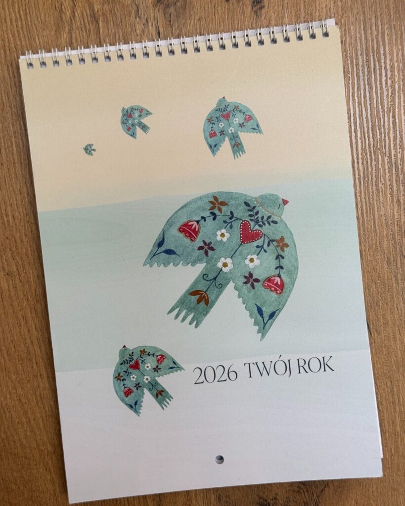 Personalizowany kalendarz A4 na ścianę