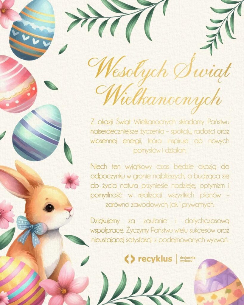wielkanoc recyklus 2026